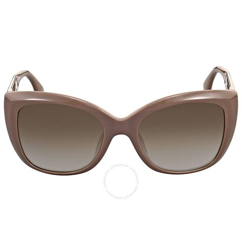 Fendi Mud Brown Cat Eye Sunglasses FF 0019/S 6QXDB 54